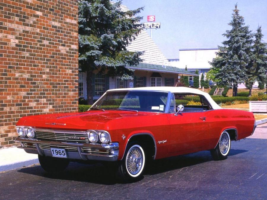  Chevrolet Impala SS 396 Convertible 1965 года  (фото 7 из 29)